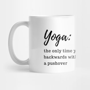 yoga relateable Mug